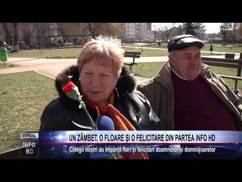 UN ZÂMBET, O FLOARE ȘI O FELICITARE DIN PARTEA INFO HD