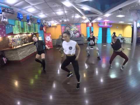 Female Dancehall routine by DHQ Inga on song Charly Black Feat Press Kay - Come Fi Di Knockaz