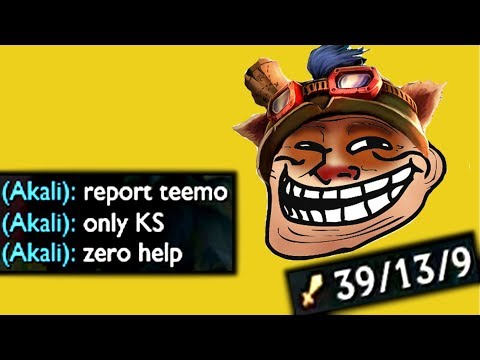 Report Teemo 9x pls - Akali, 7 years old