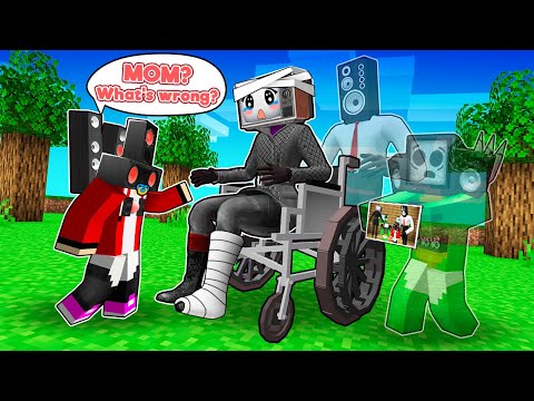 R.I.P Mikey & Speaker Dad: Baby Mikey & JJ Family in Minecraft - Maizen