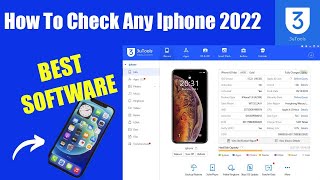 How to Use 3utools To check iphone - 3utools Check iphone