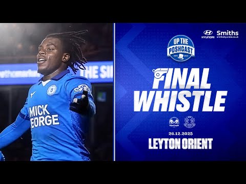 Posh 1-0 Leyton Orient | Last minute LIMBS | Luke Williams Class | Our Response to DMAC