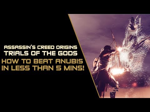 Assassin's Creed Origins | Easy Way To Kill Anubis Boss in Trials of the Gods