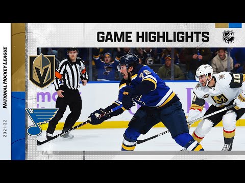 Golden Knights @ Blues 11/22/21 | NHL Highlights