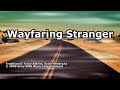 Wayfaring Stranger - Trace Adkins - Lyrics