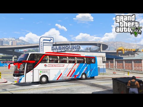BUS TUAN MUDA NAGITA TRANS Merce 0500R 1836 JETBUS SHD 2+ - GTA V MOD SIMULATOR BUS INDONESIA