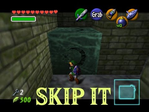Skip the Forest Temple Block Room (Hover Boots Only)