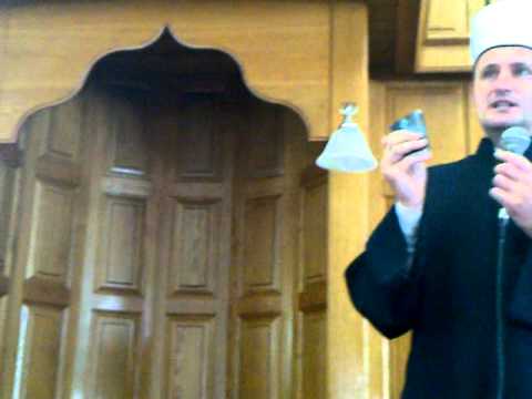 Hatmenski ispiti u Dzematu Zboriste (Hafiz se obraca prisutnim)