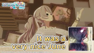 Cover art for It was a very nice June