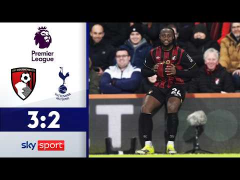 Semenyo verabschiedet sich mit Gamewinner! | Bournemouth - Tottenham Hotspur | Highlights EPL 25/26