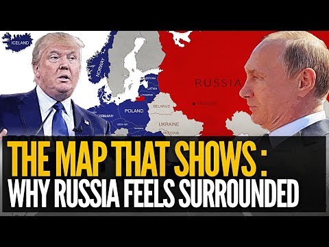 The Map That Shows Why Russia Feels Surrounded - Mike Maloney