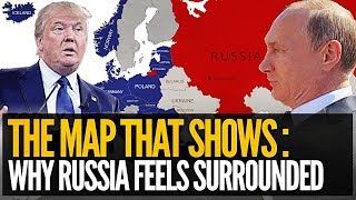 The Map That Shows Why Russia Feels Surrounded - Mike Maloney