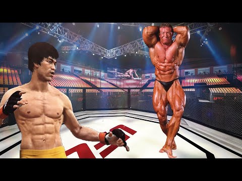 🐯UFC 4 |Bruce Lee vs. Dorian Yates - Tiger Fight🐯