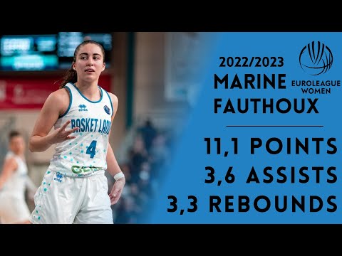 Marine Fauthoux Euroleague highlights - Season 2022/2023