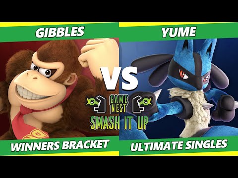 Smash It Up 30 - Gibbles (Donkey Kong) Vs. Yume (Lucario) SSBU Ultimate Tournament