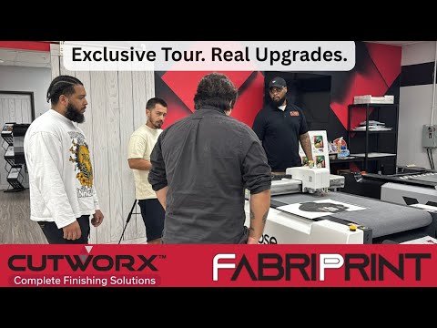 Inside the Latest setups at Cutworx & Fabriprint 👀 | Behind-the-Scenes Tour with Industry Leaders