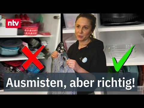 Ausmisten, aber richtig! Tipps vom Profi: So macht man auch noch Geld  | ntv Service