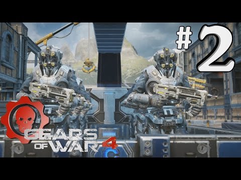 GEARS OF WAR 4 DEEBEES - GoW4 Walkthrough Part 2 - Xbox One Gameplay