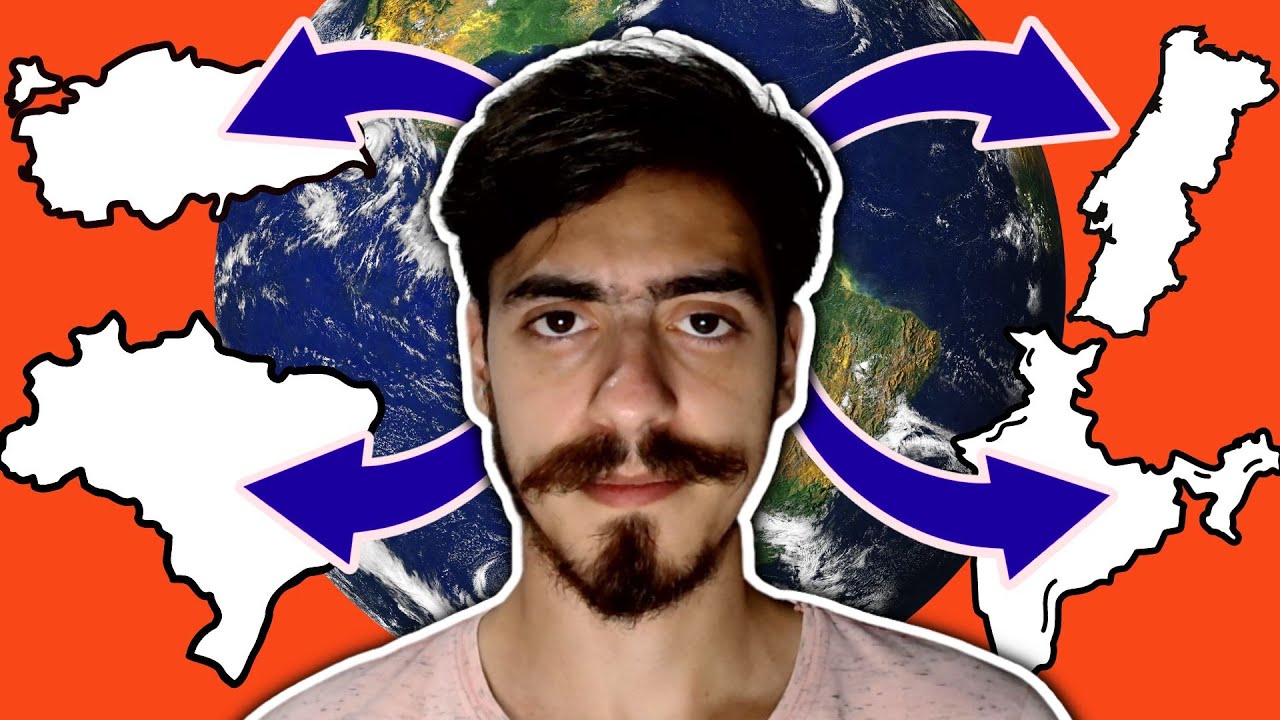 nomeando todos os países do mundo em tempo recorde!