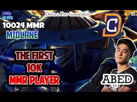 [Dota 2] Abed Meepo | The First 10K MMR | Professional Ranked Match Gameplay
