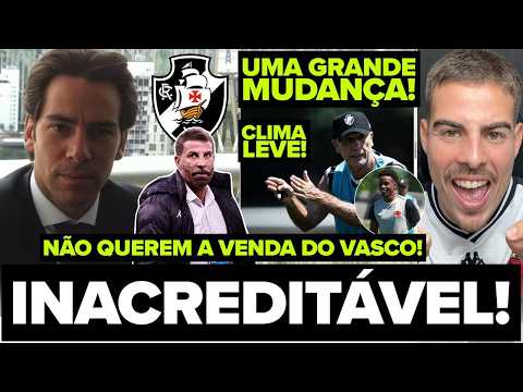 INACREDITÁVEL! QUEREM PROIBIR A VENDA DO VASCO! ATITUDE LAMENTÁVEL! RENATO GAÚCHO MUDOU O CLIMA! E+