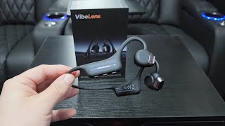 World’s 1st Bone Conduction Headphones with Camera! VibeLens Sport Earphones MusicCam Review