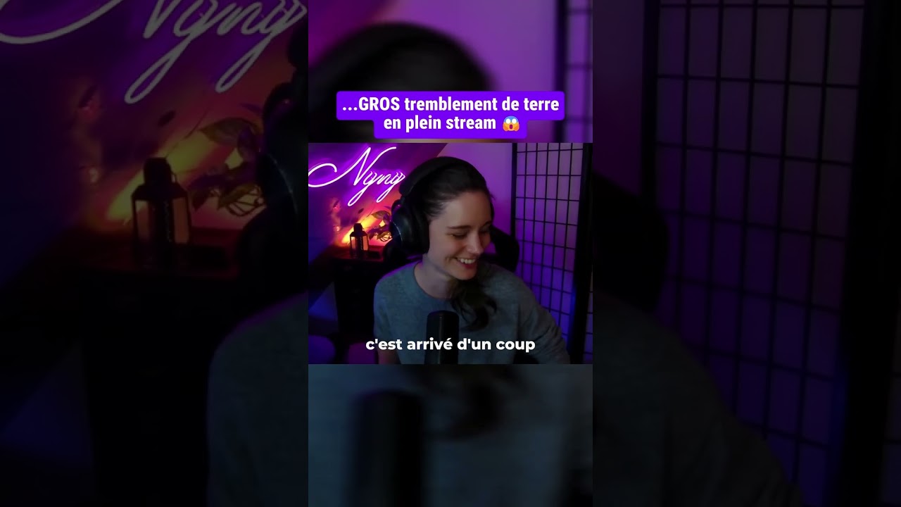 GROS Tremblement de terre en plein live a Tokyo ! 😱