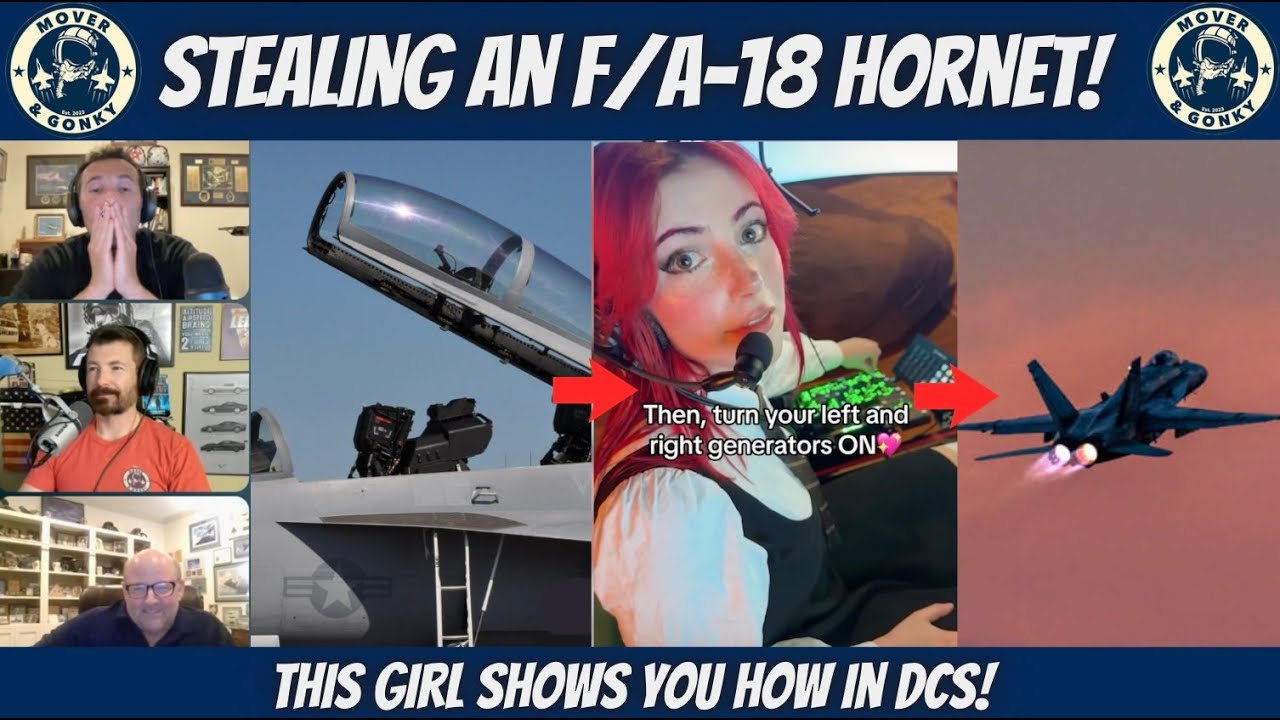 Fighter Pilots React: Jet Theft 101 – Stealing the F/A-18!