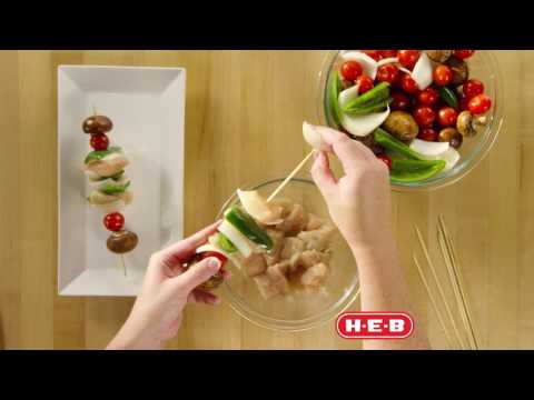 Chicken Jalapeño Kabobs Recipe | H-E-B Recipes