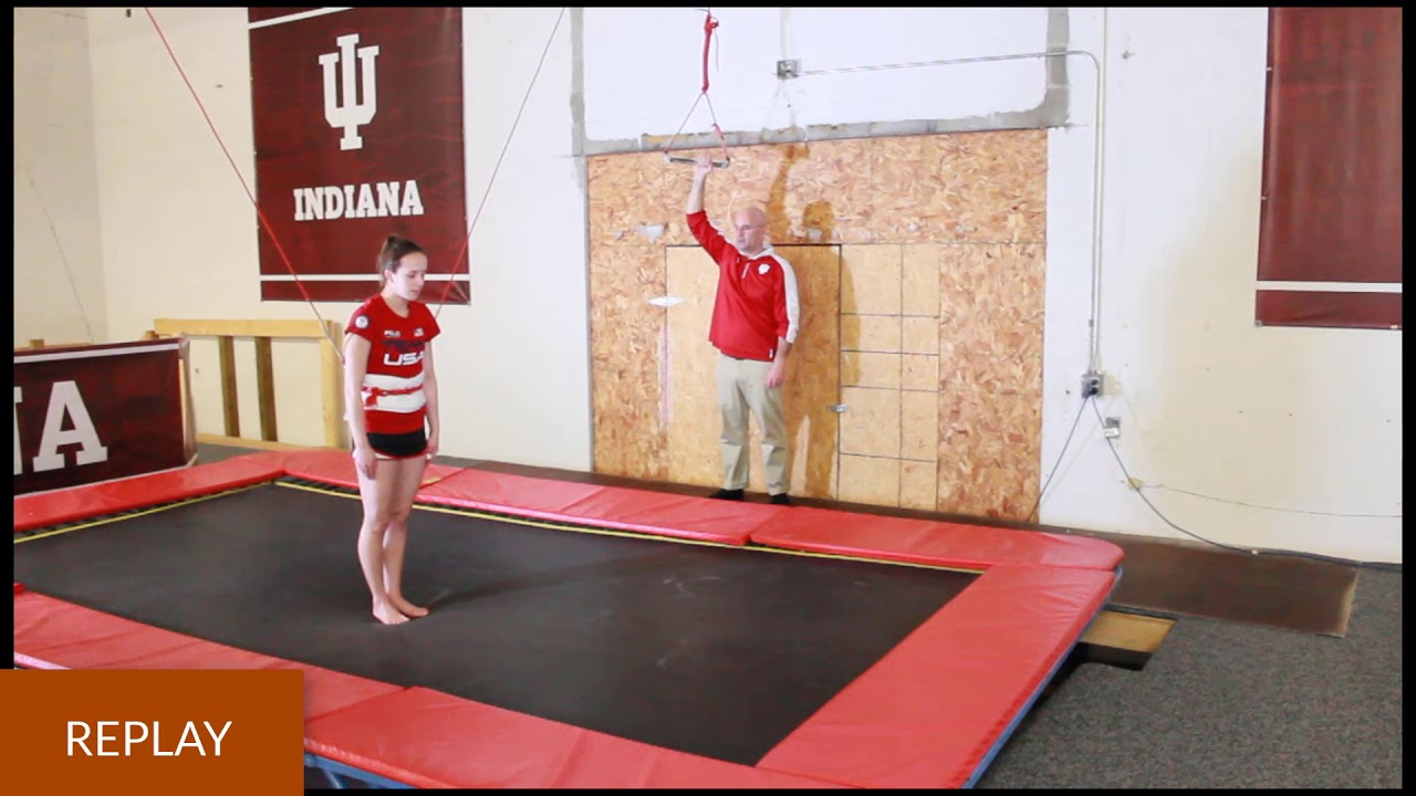 Forward Somersault Tipping with Triangle