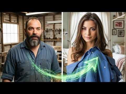 From Beard to Crop Top (mtf, m2f, gender swap, gender bender, body swap, gender transformation)