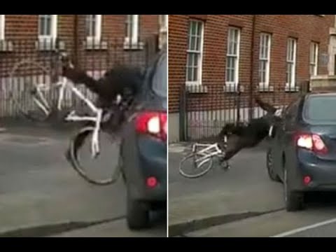 Only in Southall | Uber driver hits cyclists