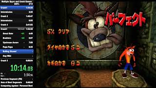 Crash Trilogy 305% 4:56:30 PB