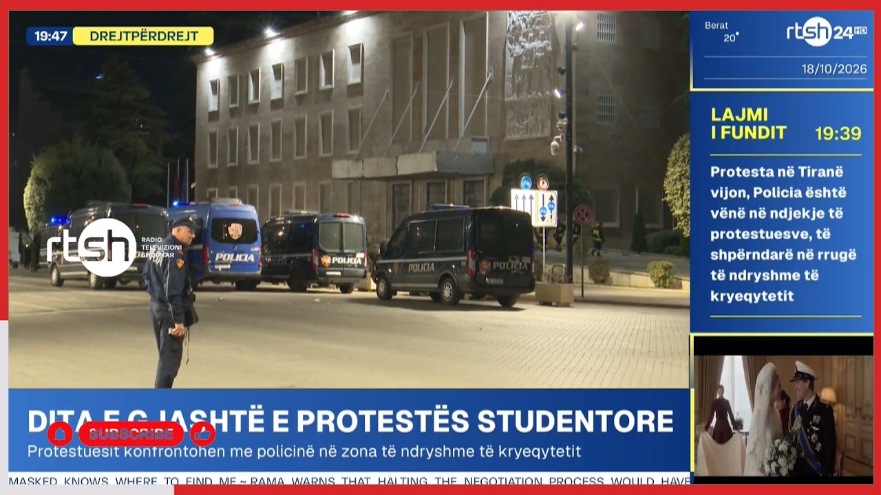 Tensionet në Tiranë, RENEA zbarkon te Kryeministria, efektivë të lënduar te Komisariati 3, sulme me molotov ndaj institucioneve