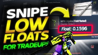 How To Find Low Float Skins (FOR TRADE UPS)