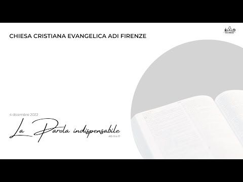 La Parola indispensabile (Atti 11: 4 - 17)