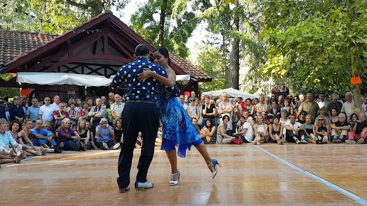 Roque Castellano & Giselle Gatica-Luján - Tango  ❤ Orchestre: Uhart - Cecchi @ Tarbes en Tango 2018