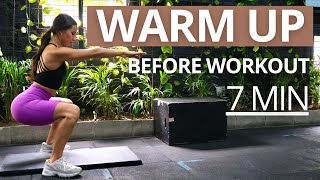 DO THIS BEFORE YOUR WORKOUTS | Full Body Warm Up / 7 MIN