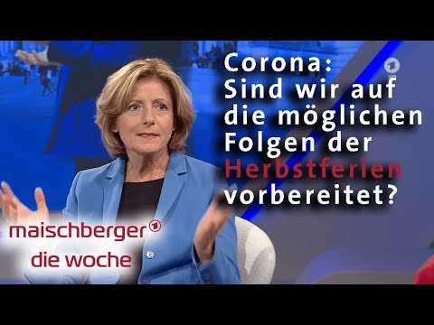 Rheinland-pfälzische Ministerpräsidentin Malu Dreyer bei maischberger. die woche 30.09.2020