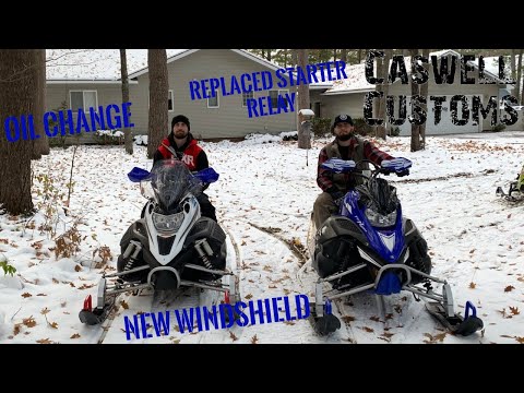 Yamaha Nytro Oil Change 08-13