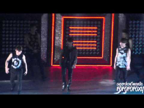 131024 Super Show 5 Manila fancam - Harlem Shake (Eunhyuk, Donghae & Shindong)