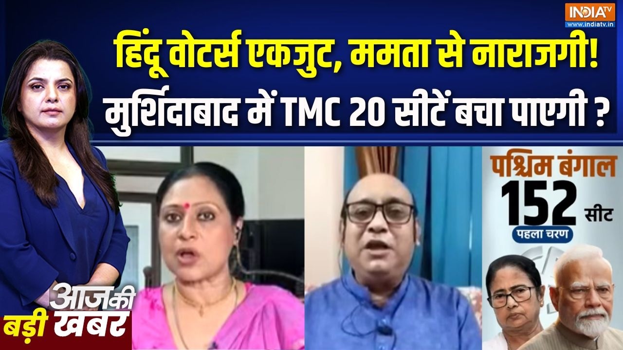 Bengal Voting Percentage Update : मुर्शिदाबाद में TMC 20 सीटें बचा पाएगी ? | Mamata Ba