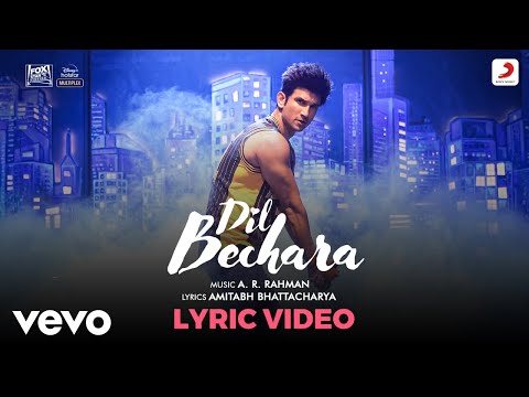 Dil Bechara (Lyrical) — watch video