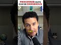 Doctor Explains: PROCESSED NUTS CAN BE DANGEROUS
