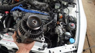 Replacing Prelude Alternator!