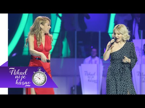 Mirjana Bazalac Mima i Goca Trzan - Zbog tebe - (live) - NNK - EM 19 - 21.03.2021