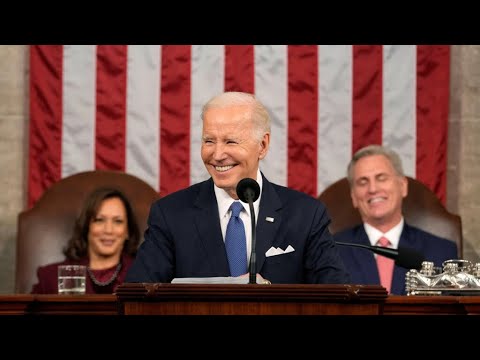 خطاب حالة الاتحاد بايدن يتحدث عن الكونغرس المنقسم وتهديدات الصين وروسيا • فرانس 24 FRANCE 24
