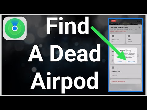 How To Find A Dead AirPod