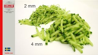 Cucumber: Julienne 4×4 mm (ej aktiv)