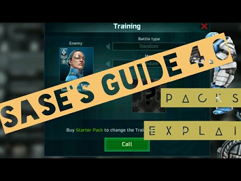Art of War 3 Sase's Guide 4 | Packs Explain | Optimizing Packs